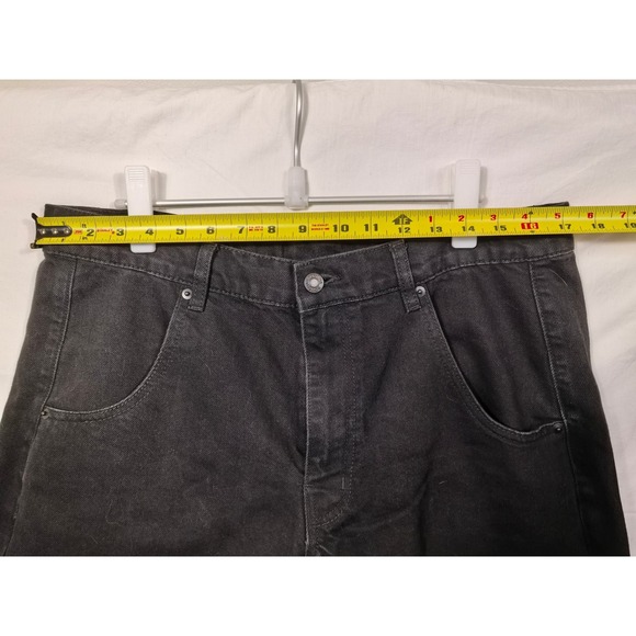 ROUCHA Black Duchamp Denim Baggy Relaxed Fit Size 34x36 - Picture 4 of 9